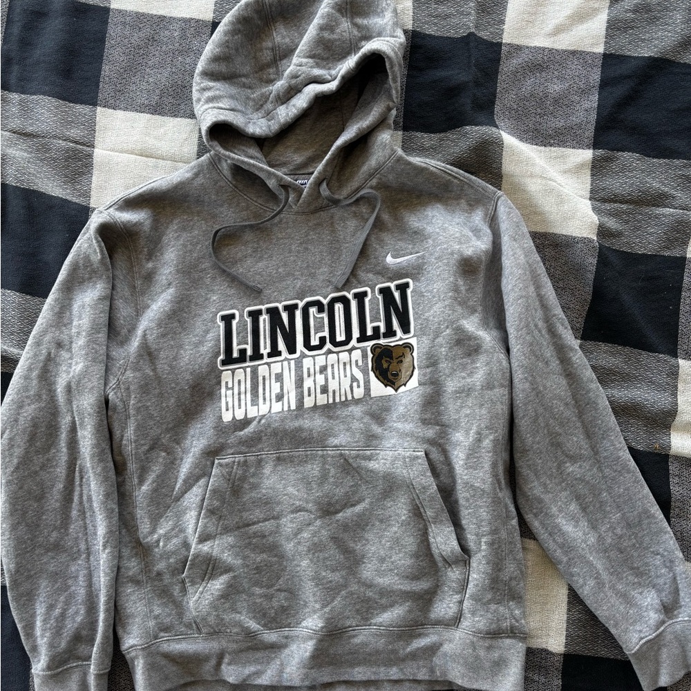 Nike Gray Lincoln Golden Bears Men's Hoodie M